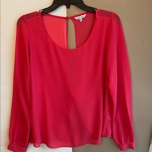Naked Zebra Fuchsia Blouse
